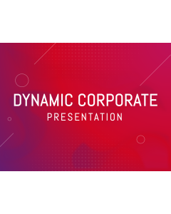 Dynamic Corporate Presentation PPT Slide 1