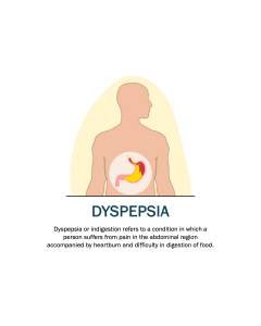 Dyspepsia PPT Slide 1