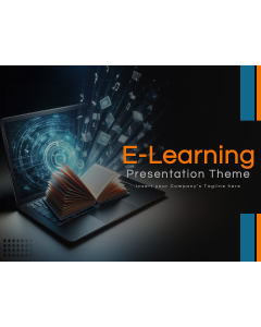 Presentazione PPT sul tema dell'e-learning, diapositiva 1