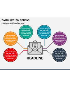 E-Mail with Six Options PPT Slide 2