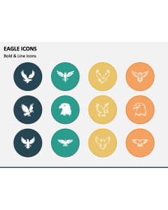 Eagle Icons PPT Slide 1