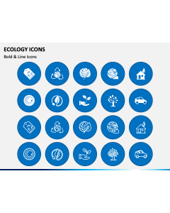 Ecology Icons PPT Slide 1
