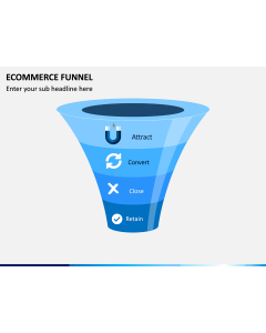 E-commerce Funnel PPT Slide 1