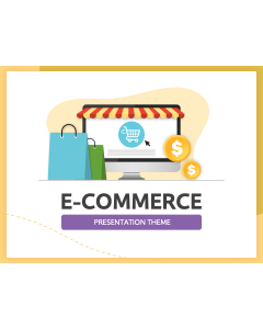 E-Commerce Theme PPT Slide 1