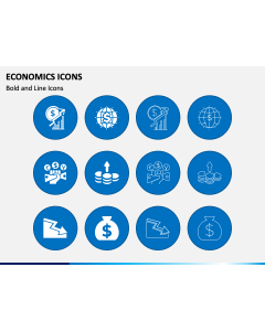 Economics Icons PPT Slide 1