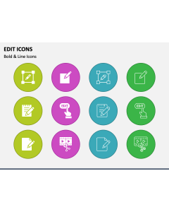 Edit Icons PPT Slide 1