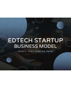 Edtech Startup Business Model PPT Slide 1