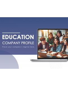 Education Company Profile PPT Slide 1