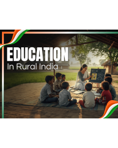 Free - Education in Rural India PowerPoint and Google Slides Template
