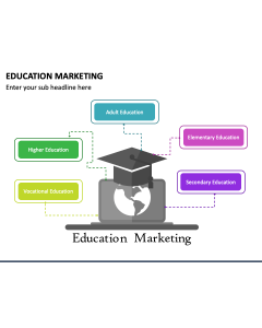 Education Marketing PPT Slide 1