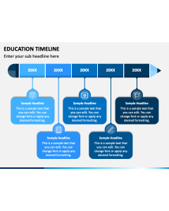 Education Timeline PPT Slide 1