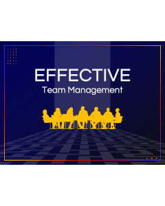 Effective Team Management PPT Thumbnail