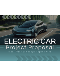 Electric Car Project Proposal PPT Thumbnail