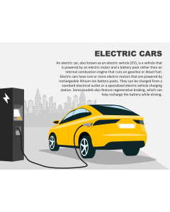 Electric Cars PPT Slide 1