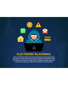 Electronic Blackmail PPT Slide 1