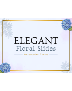 Elegant Floral Slides PPT Thumbnail