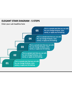 Stairs Diagrams for PowerPoint and Google Slides