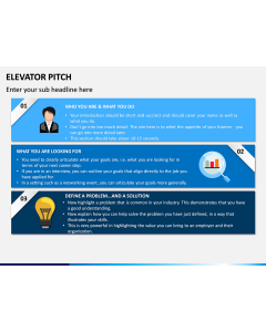Elevator Pitch PPT Slide 1
