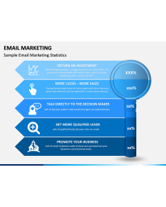 Email marketing free PPT slide 1