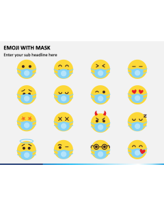 Emoji With Mask PPT Slide 1