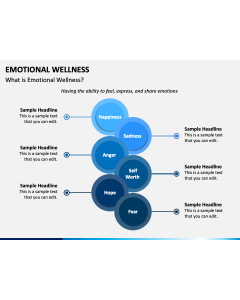 Emotional Wellness PPT Slide 1
