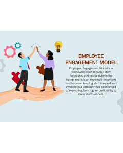 Employee Engagement Model PPT Slide 1