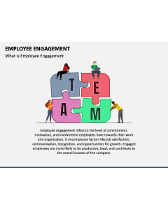 Animated Employee Engagement PPT Slide 1