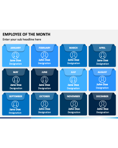 Employee of The Month PPT Slide 1