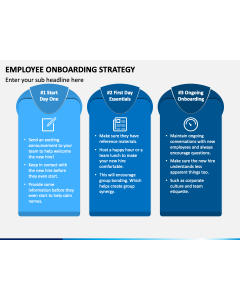 Employee Onboarding Strategy PPT Slide 1