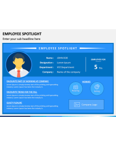 Employee Spotlight PPT Slide 1