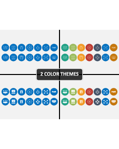 Engagement Icons PPT Cover Slide