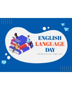 English Language Day PPT Slide 1