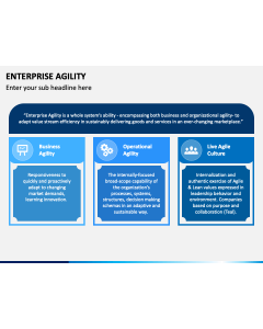 Enterprise Agility PPT Slide 1