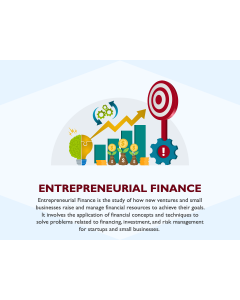 Entrepreneurial Finance PPT Slide 1