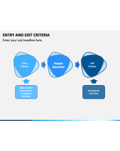 Entry and Exit Criteria PPT Slide 1