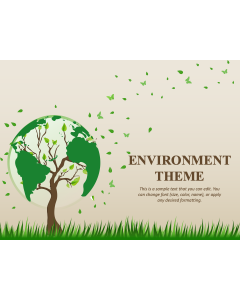 Environment Theme - Free Download PPT Slide 1