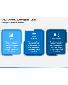 EPIC Features and User Stories PPT Slide 1