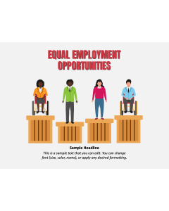 Equal Employment Opportunities PPT Slide 1