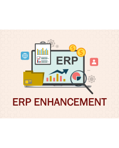 ERP Enhancement PPT Slide 1
