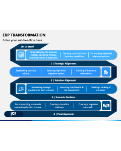 ERP Transformation PPT Slide 1