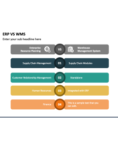 ERP Vs WMS PPT Slide 1