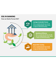 ESG in Banking PPT Slide 1