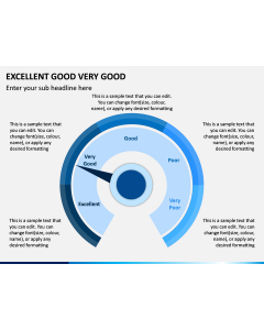 Excellent Good Very Good PPT Slide 1