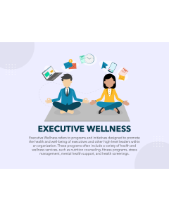 Executive Wellness PPT Slide 1