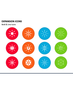 Expansion Icons PPT Slide 1