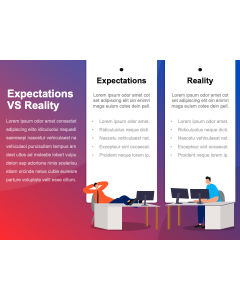 Expectations Vs Reality PPT Thumbnail