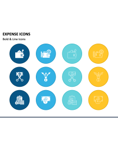 Expense Icons PPT Slide 1