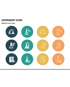 Experiment Icons PPT Slide 1