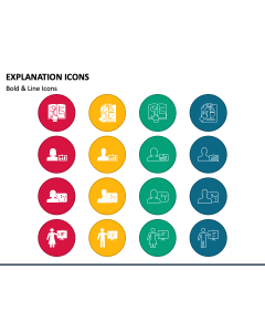 Explanation Icons PPT Slide 1