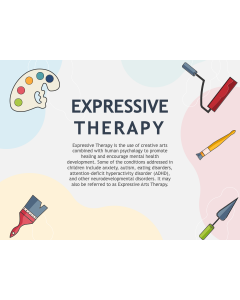 Expressive Therapy PPT Slide 1